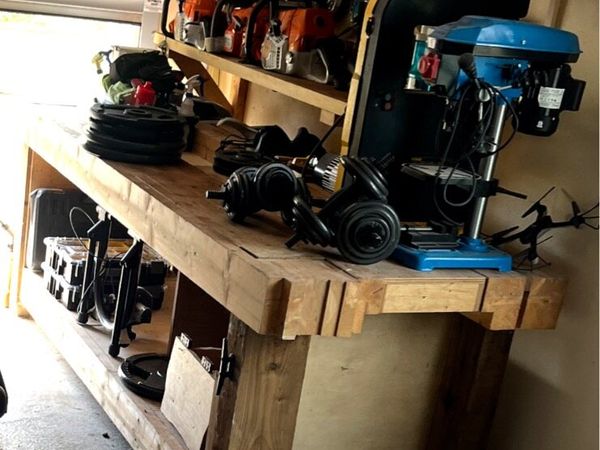 Wooden workbench - Main image