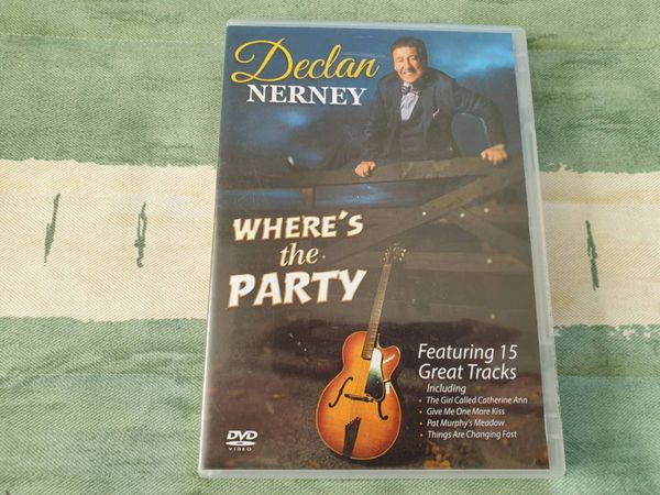 Declan Nerney Wheres The Party DVD - Main image