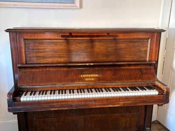 C. Bechstein Berlin Upright Piano, c.1892 - Main image