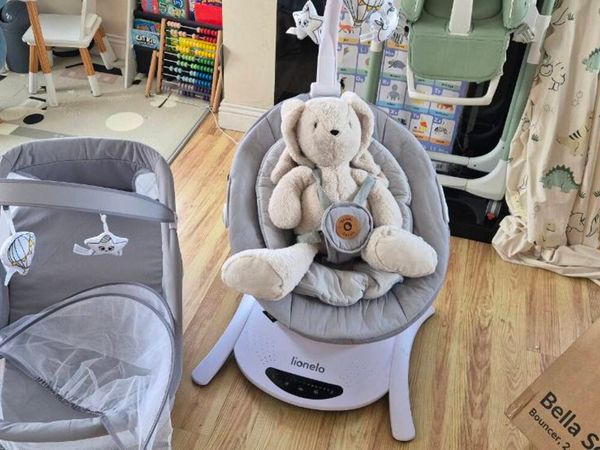 Lionelo Bella 2in1 Swing and Crib baby - Main image