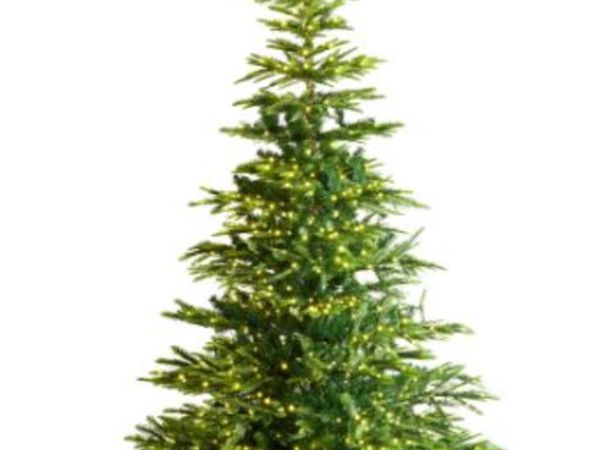 Christmas Tree, 7.5ft Prelit Artificial Xmas - Main image