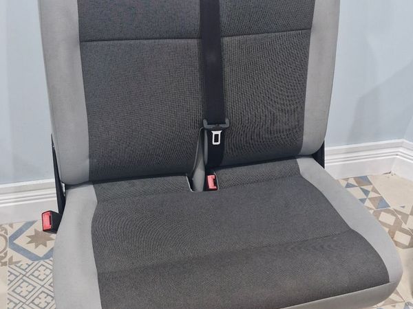 VW T6 Front Bench Seat - Immaculate Condition - Main image