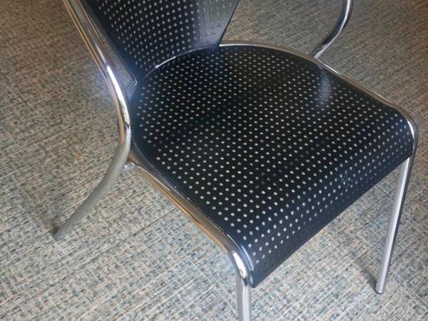 Metal Bistro chairs x 8 - Main image