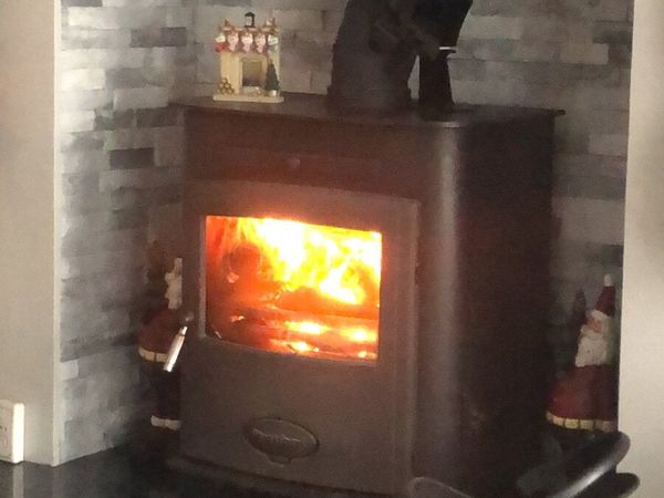 Stove with back boiler - Main image