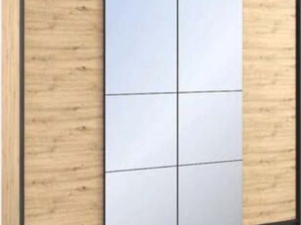 Quant 4 Door Wardrobe (LED Included) - Main image