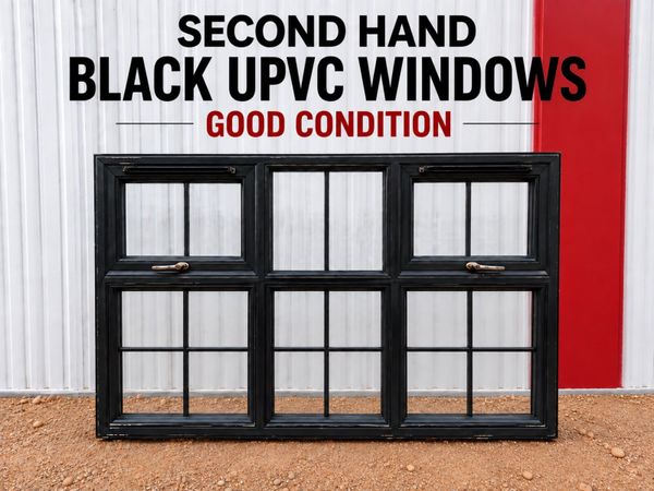 Black UPVC Windows - Main image