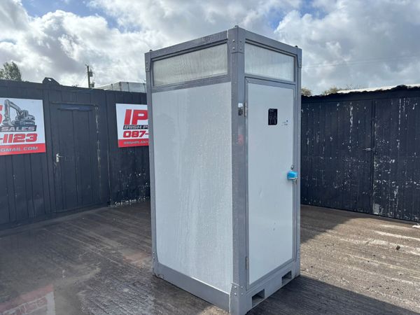 Plumbed Portable single Toilet Pod - Main image