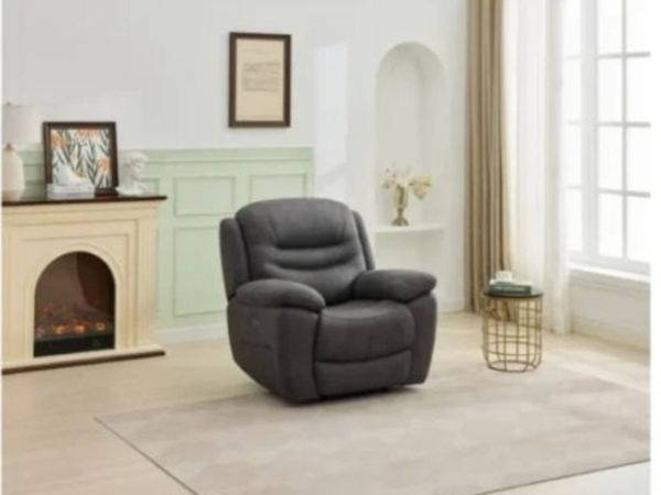 Bremen Electric Reclining 1 Seater Sofa - Main image