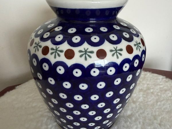 Boleslawiec Polish Pottery Vase - Main image