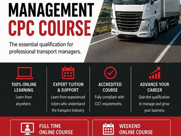 Online Transport Management CPC Course 2026 - Main image