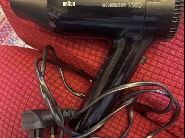Braun Silencio 1200 hair dryer - Main image