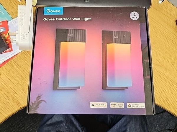 Govee Smart Wall  lights (outdoor) - Main image