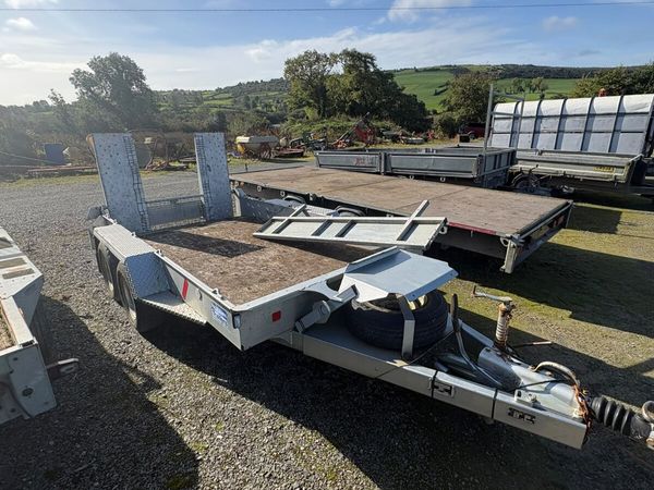 Ifor Williams Plant Trailer 10 x 5'6 - Main image