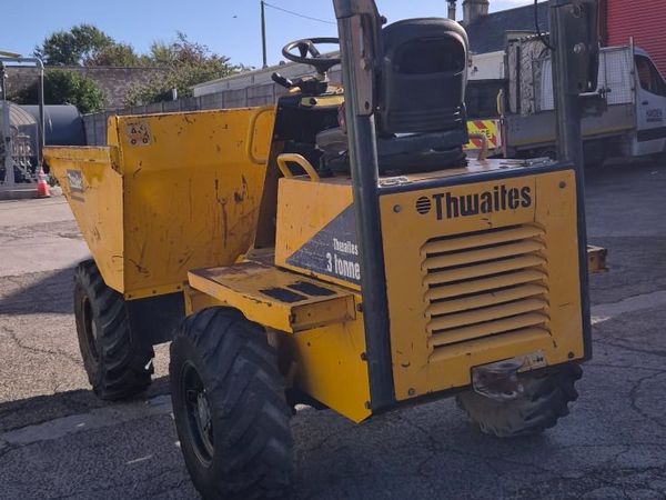 Thwaites 3 ton dumper - Main image