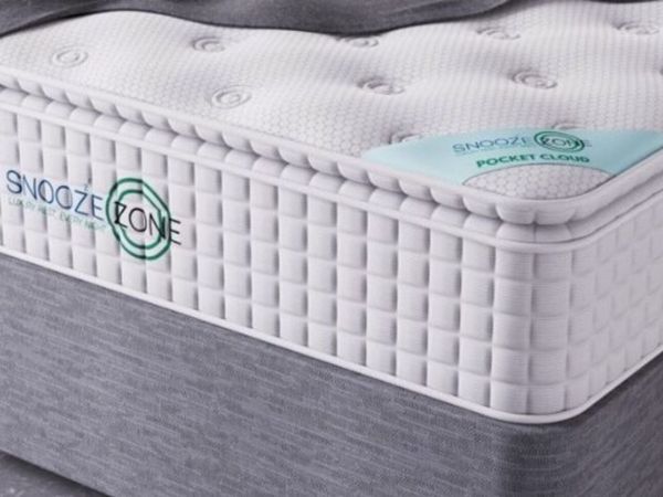 Snooze Zone Pocket Cloud Mattress / 4 Sizes - Main image