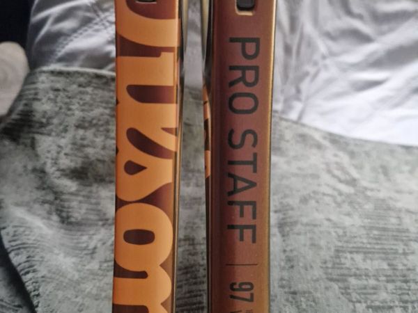 Wilson Pro Staff tennis rackets x 2 - Main image