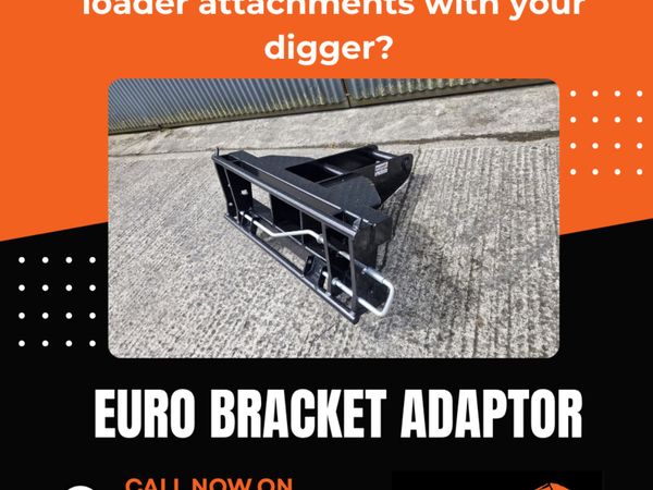 Digger headstock-pick up euro bracket attachment - Main image