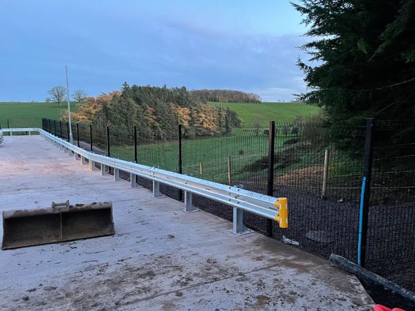 Armco Vehicle Restraint Crash Barrier - Main image