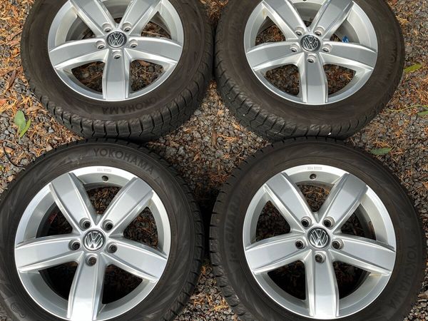 16’ Genuine VW GOLF CADDY 5x112 alloy wheels - Main image