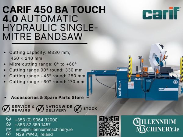 Carif 450 BA Single-Mitre Bandsaw - Main image
