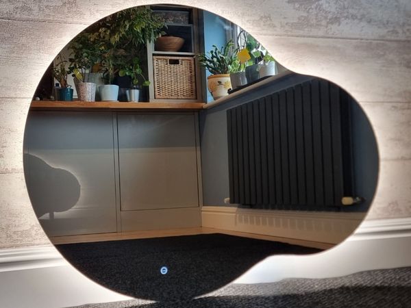 LED Bathroom Mirror 100x75cm Made in EU - Main image