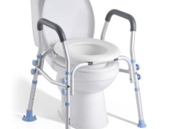 Raised Toilet Seat with Arms, 136 kg - Main image