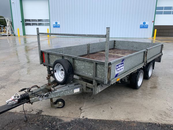 IFOR WILLIAMS 12X6'6 DROPSIDE TRAILER FOR AUCTION - Main image