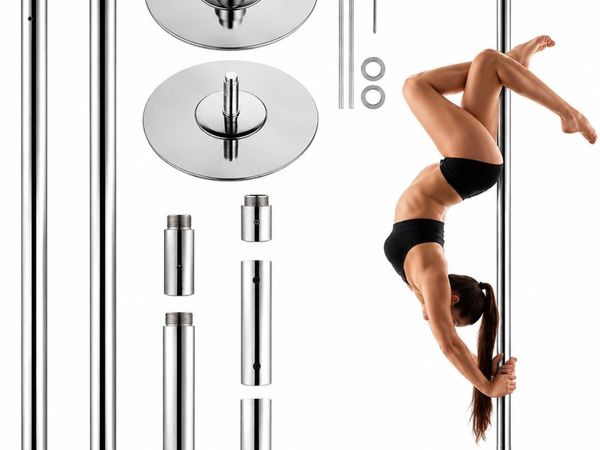 Professional Dance Pole – Height Adjustable Spinn - Main image