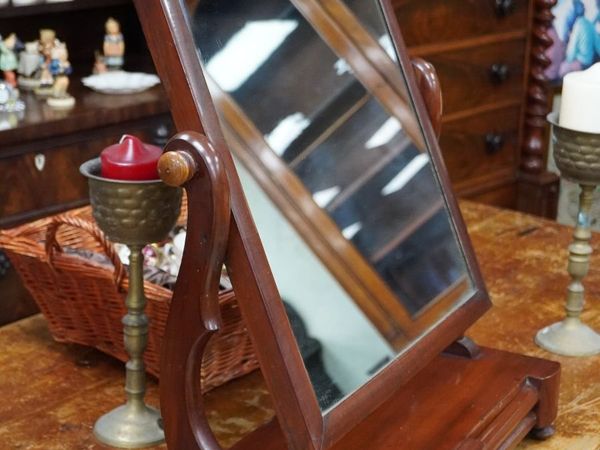 Victorian Mahogany Dressing Mirror - Main image