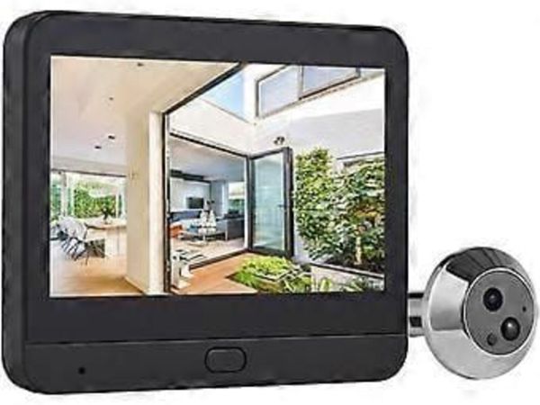 Smart video doorbell camera, WiFi peephole camera, - Main image
