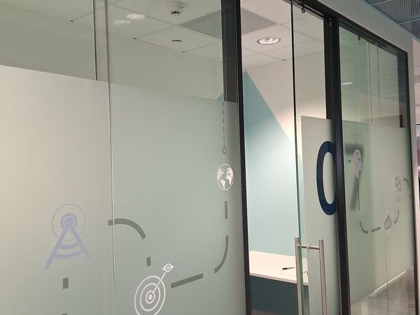Glass partition office wall - Main image