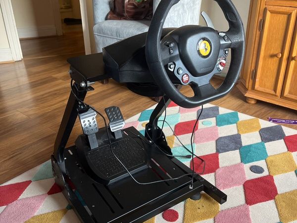 Driving Wheel and Stand -Thrustmaster Ferrari T80 - Main image