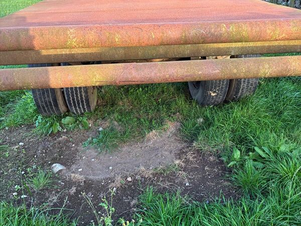 All purpose  steel tipping trailer ideal for bales - Main image