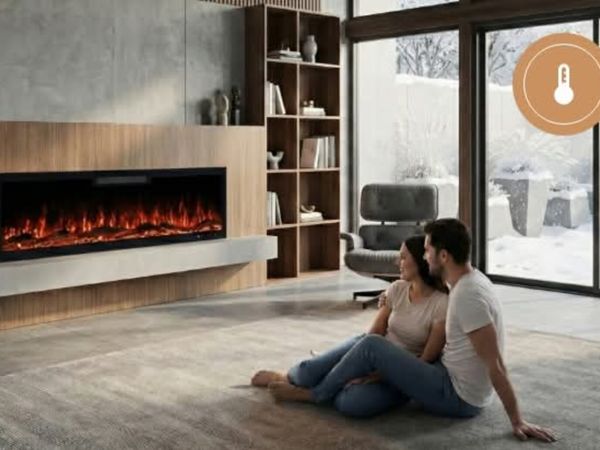 Electric fireplace.  FREE delivery all Ireland - Main image