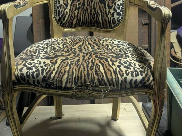 Peter Stringfellow chair from his Dublin Nightclub - Main image
