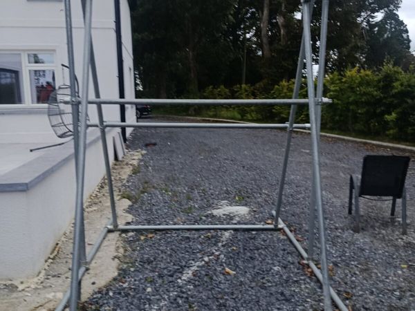 Outdoor aluminium gymnastics frame - Main image