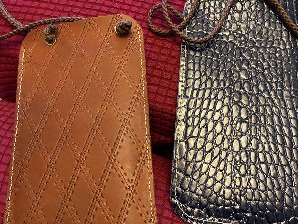 Mobile Phone Leather Pouch - Main image