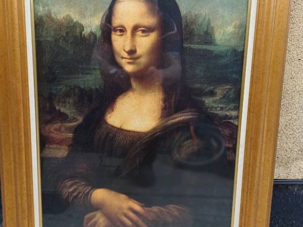 Vintage Mona Lisa Picture - Main image