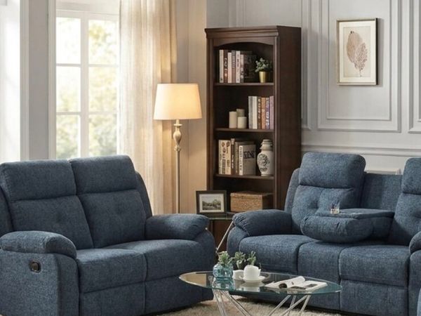 Brand new abbey 3 plus 2 recliners reduced - Main image