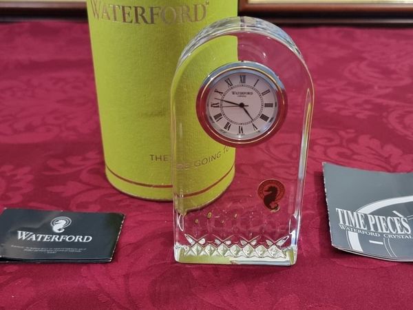 InGift Box Waterford Crystal Lismore Essence Clock - Main image