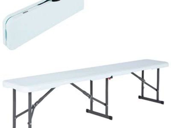 New 6ft Long Folding Benches - Main image