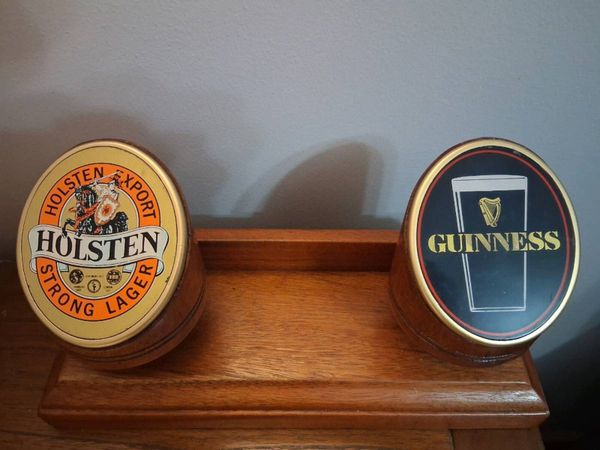 1970s GUINNESS DUAL PUMP HEADER - Main image