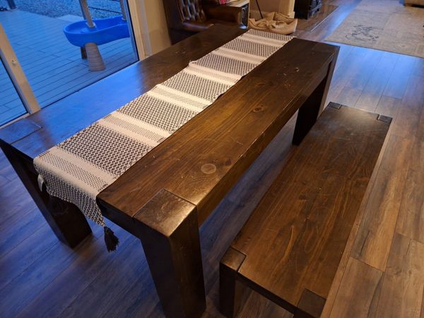 Dinning Table & Bench - Main image