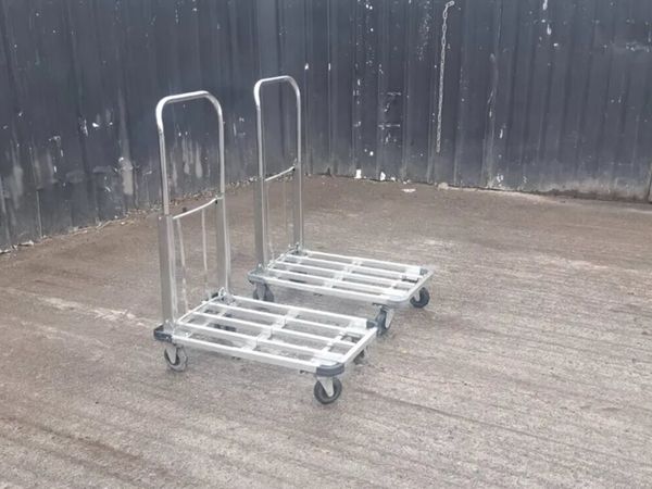 Heavy duty flatbed trolley - Main image
