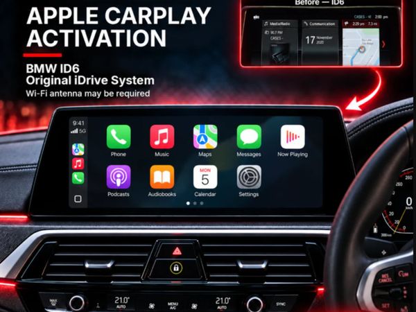 BMW ID6 Apple CarPlay Activation - Main image