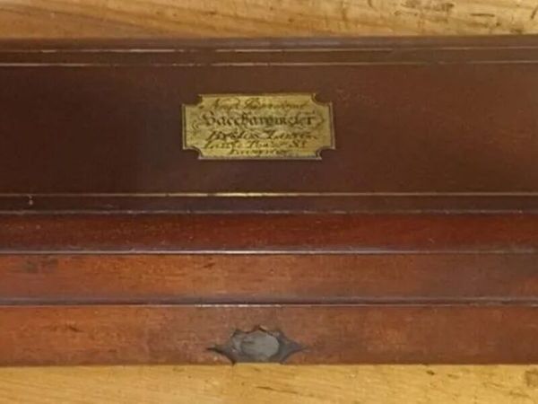 Antique Mahogany Box - 19th Century - Main image
