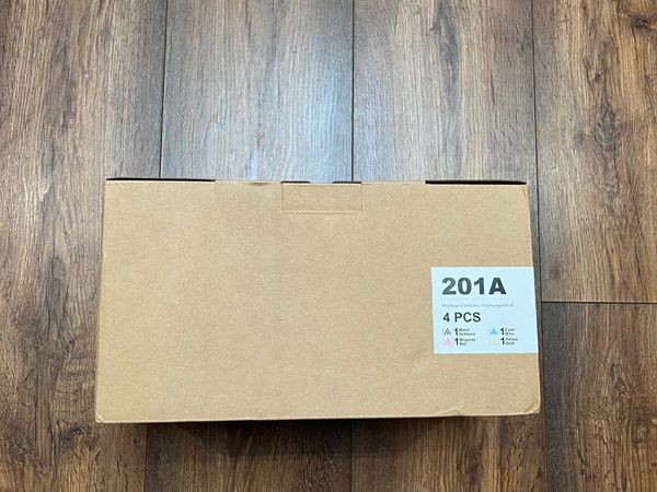 Set of Compatible HP 201A Colour Toners - Main image