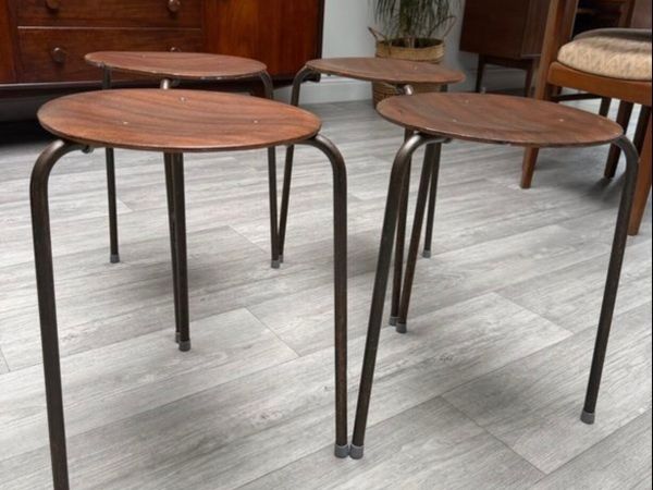 Mid Century Dot Stools - Main image