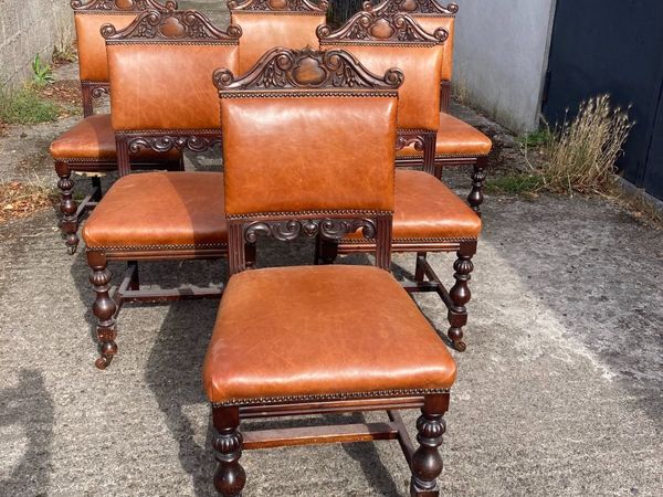 Antique Chairs x 6 - Main image