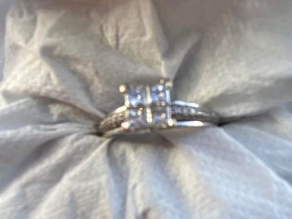 Antwerp White Gold Diamond Quad Cluster Ring — 4 P - Main image